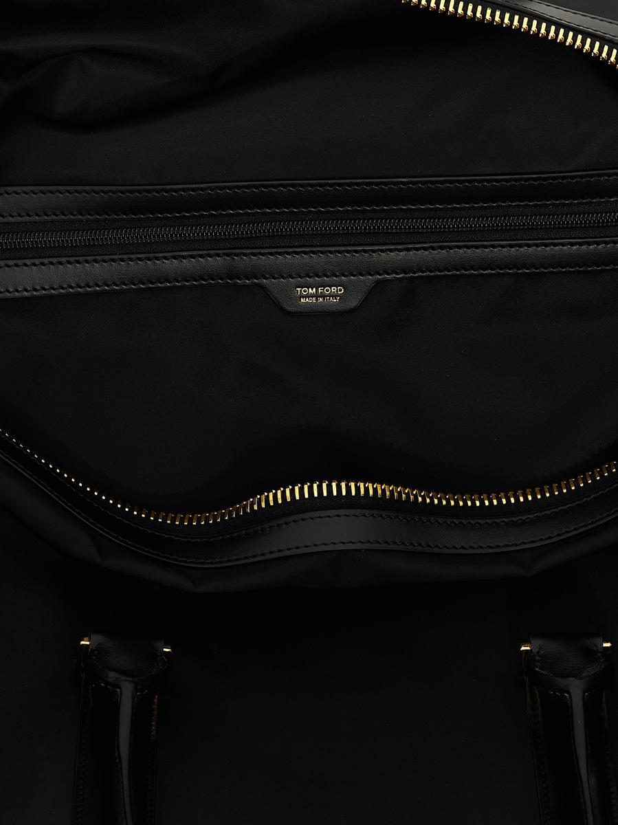 Tom Ford Leather Details Travel Bag