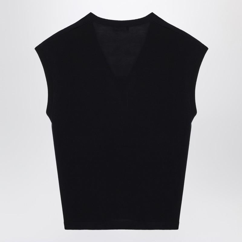 'S Max Mara Navy Vest