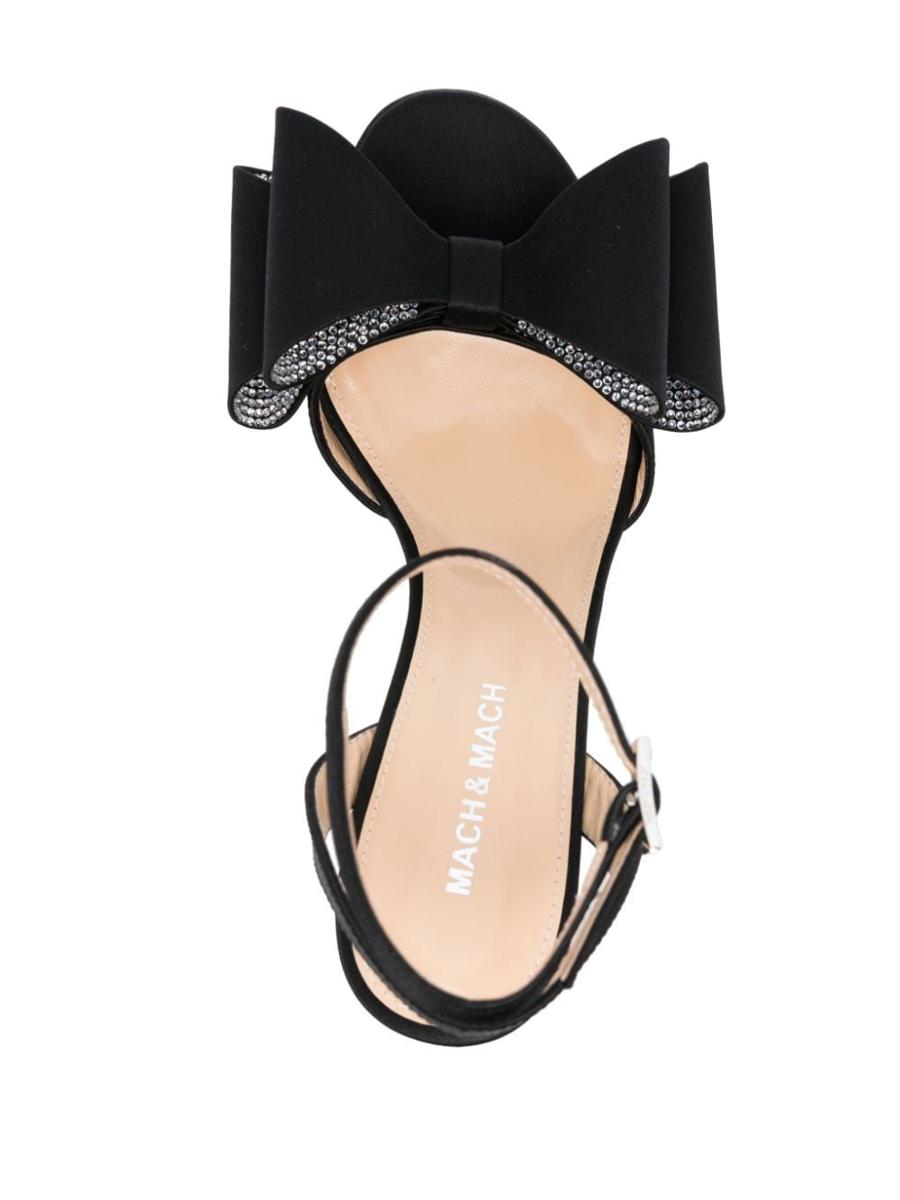 Mach & Mach Le Cadeau Satin Pumps