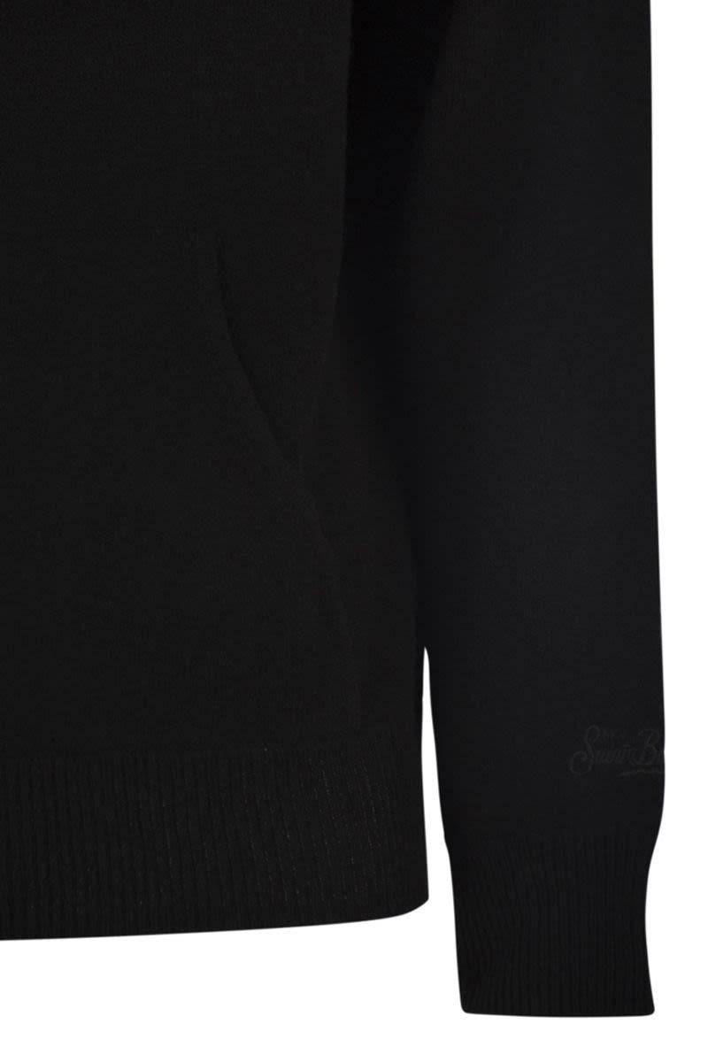 MC2 Saint Barth Wool Cardigan With Zip