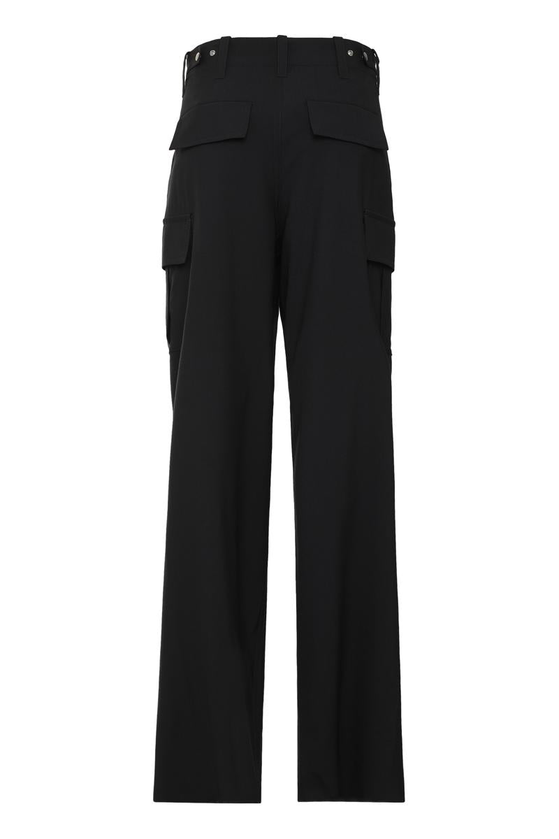 Bottega Veneta Wool Cargo Trousers