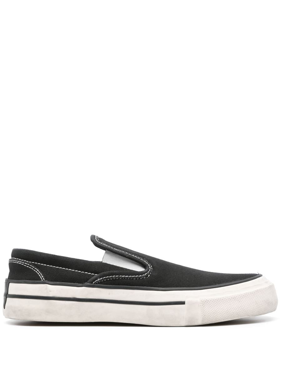 Rhude Washed Canvas Slip On Sneaker Shoes