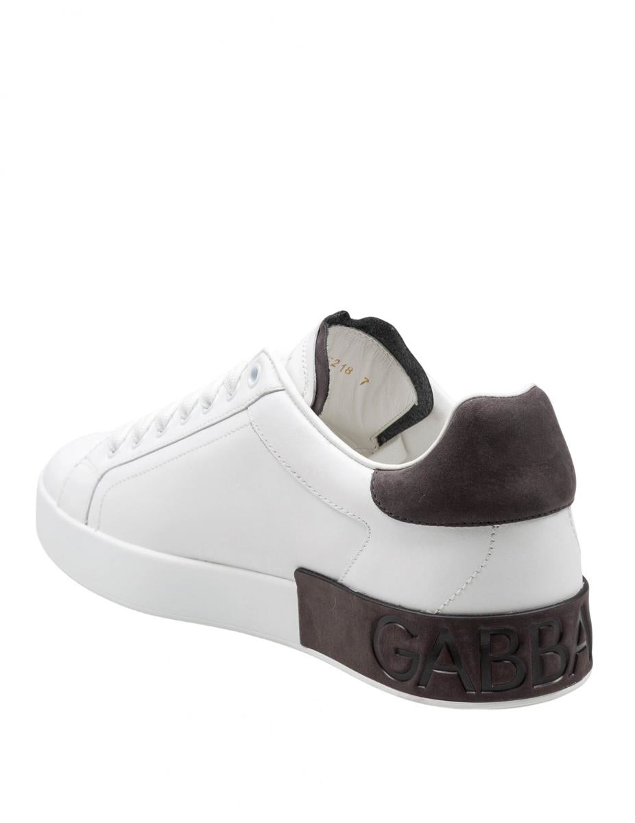 Dolce & Gabbana Sneakers From The Portofino Line In Calfskin