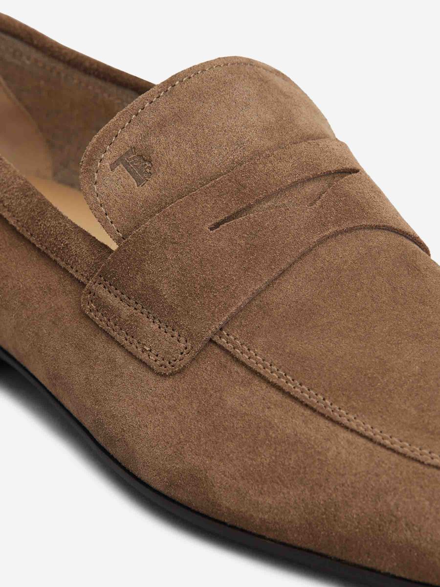 Tod'S Cuoio Leather Moccasins
