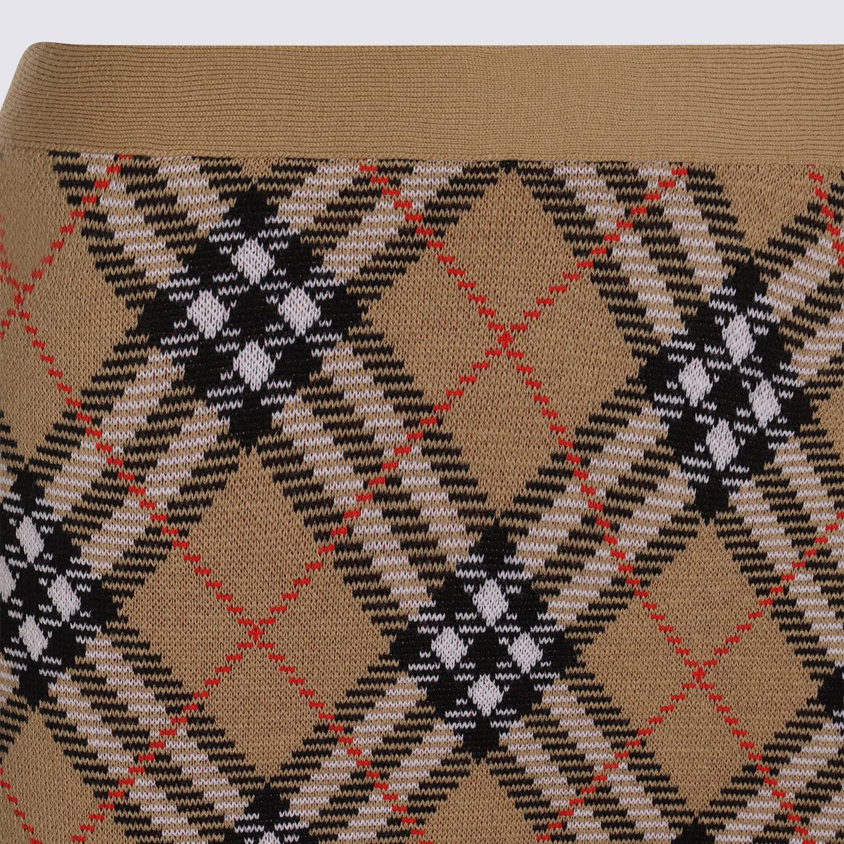 Burberry Beige Wool Skirt