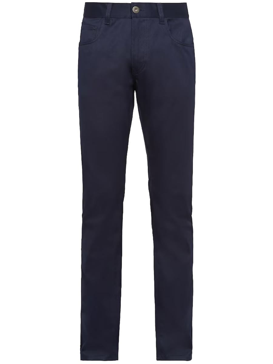 Prada Jeans In Drill Stretch Clothing