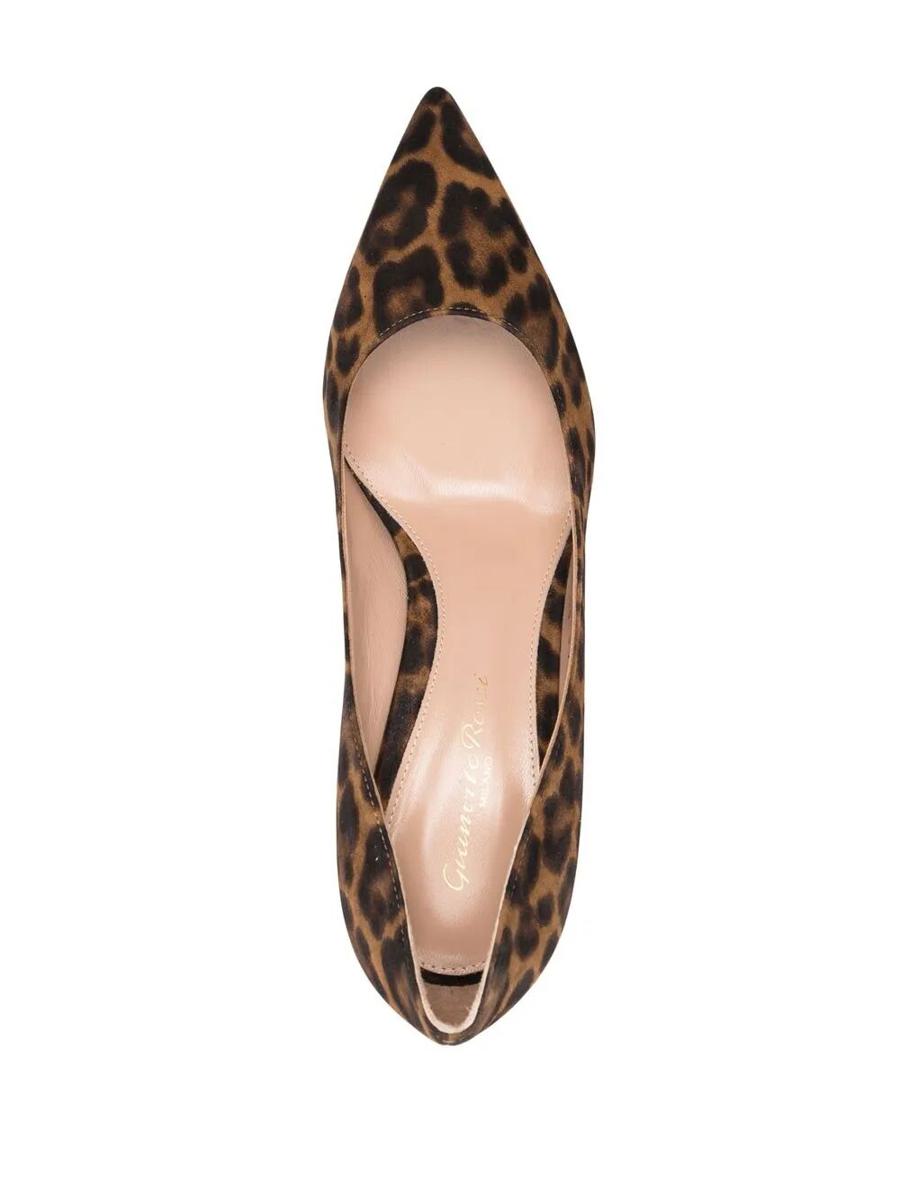 Gianvito Rossi Gianvito 70 Leopard-Print Suede Pumps Shoes