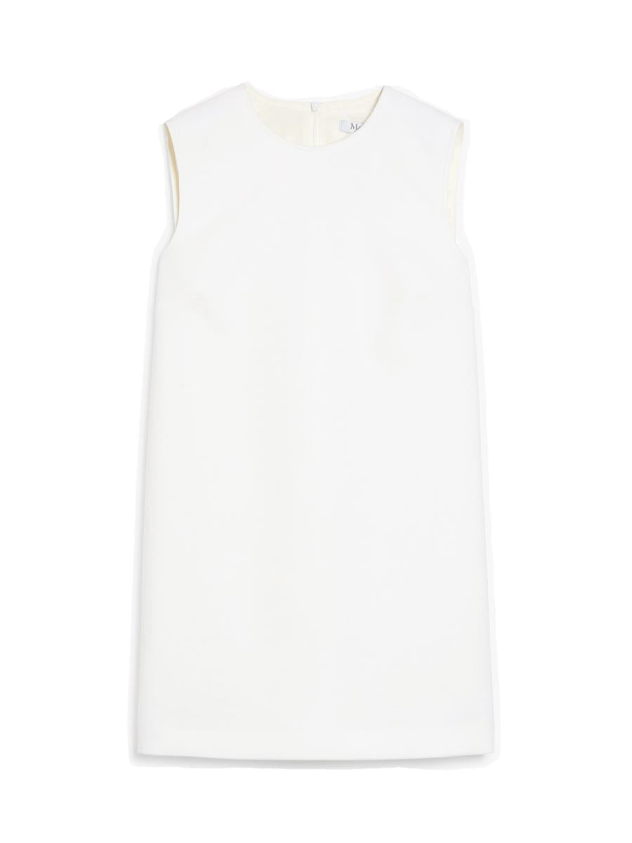 Max Mara Fiuggi Wool Canvas Sleeveless Dress