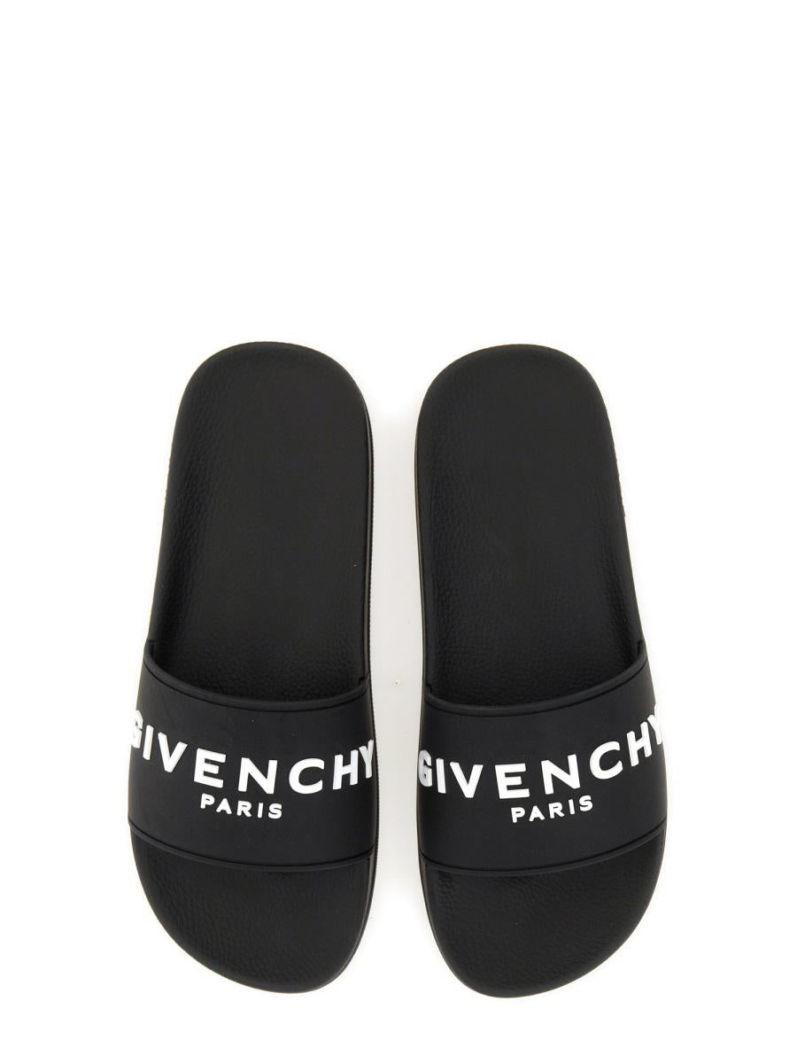 Givenchy Sandalo Slide Con Logo