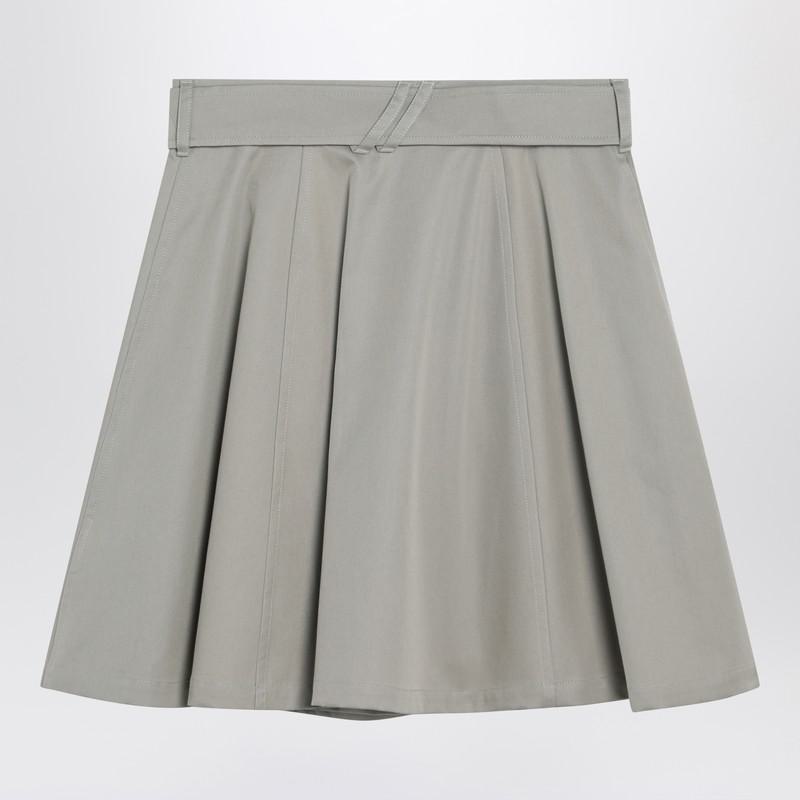 Burberry Trench Mini Skirt In Gabardine