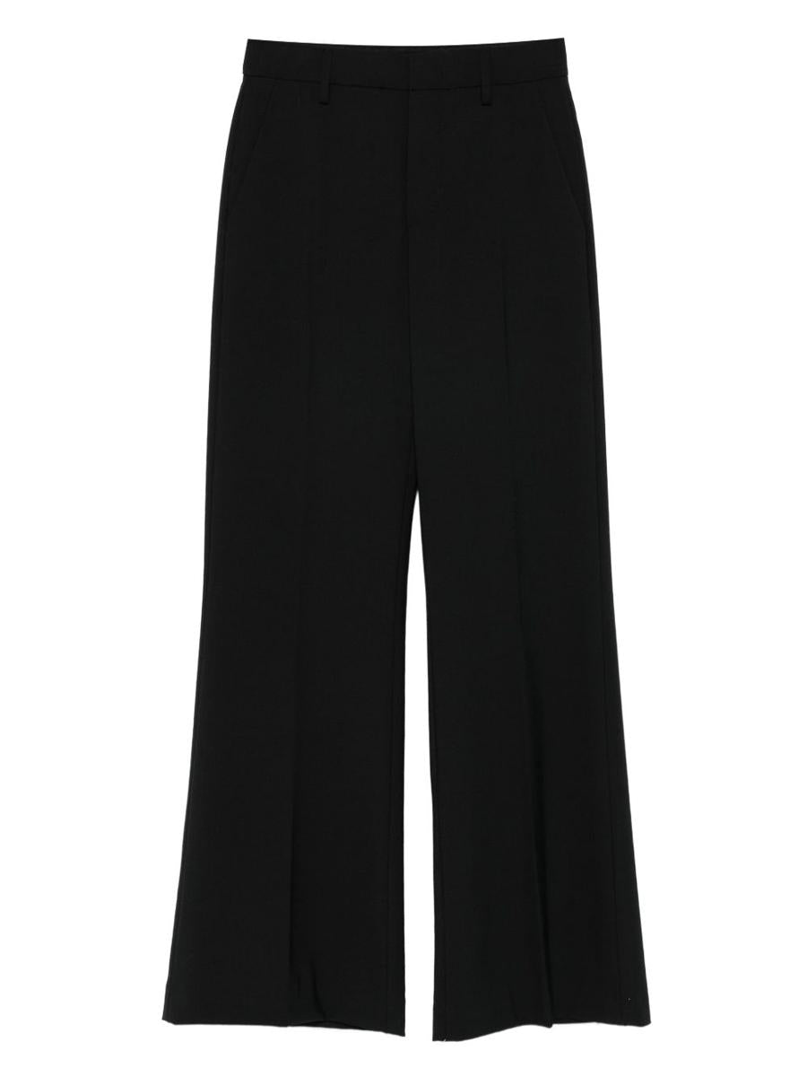 Dondup Black High-Waisted Trousers