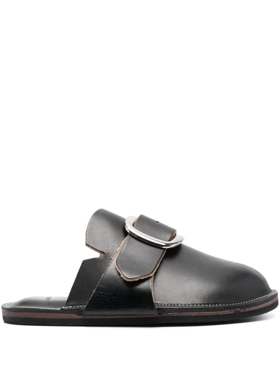 Youths In Balaclava Spinal Sandal Leather Shoes