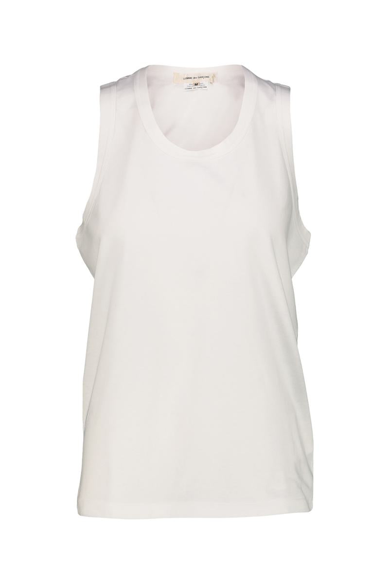 Comme Des Garçons Cotton Tank Top Clothing