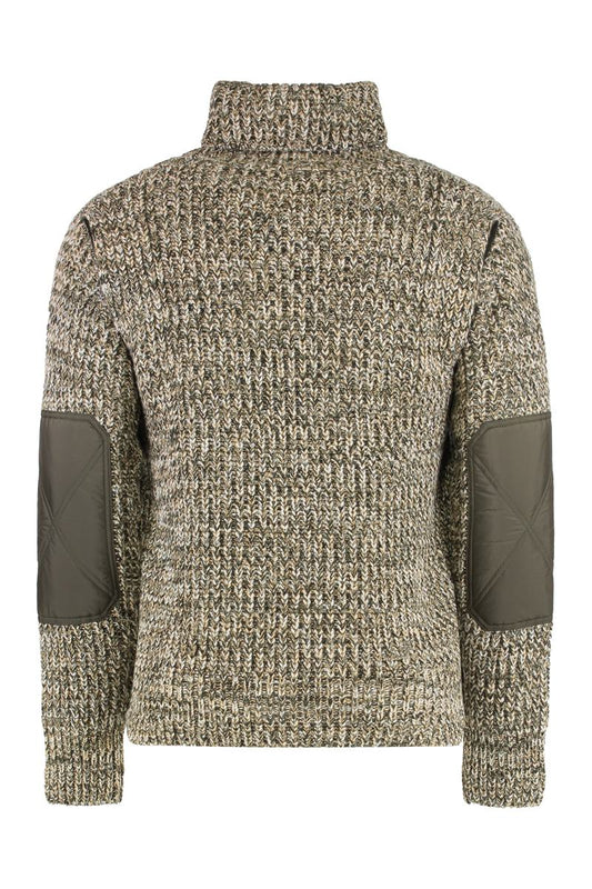 Moncler Grenoble Sweater With Turtleneck In Wool