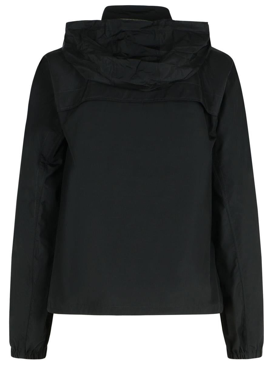 Burberry Black Cotton Blend Jacket