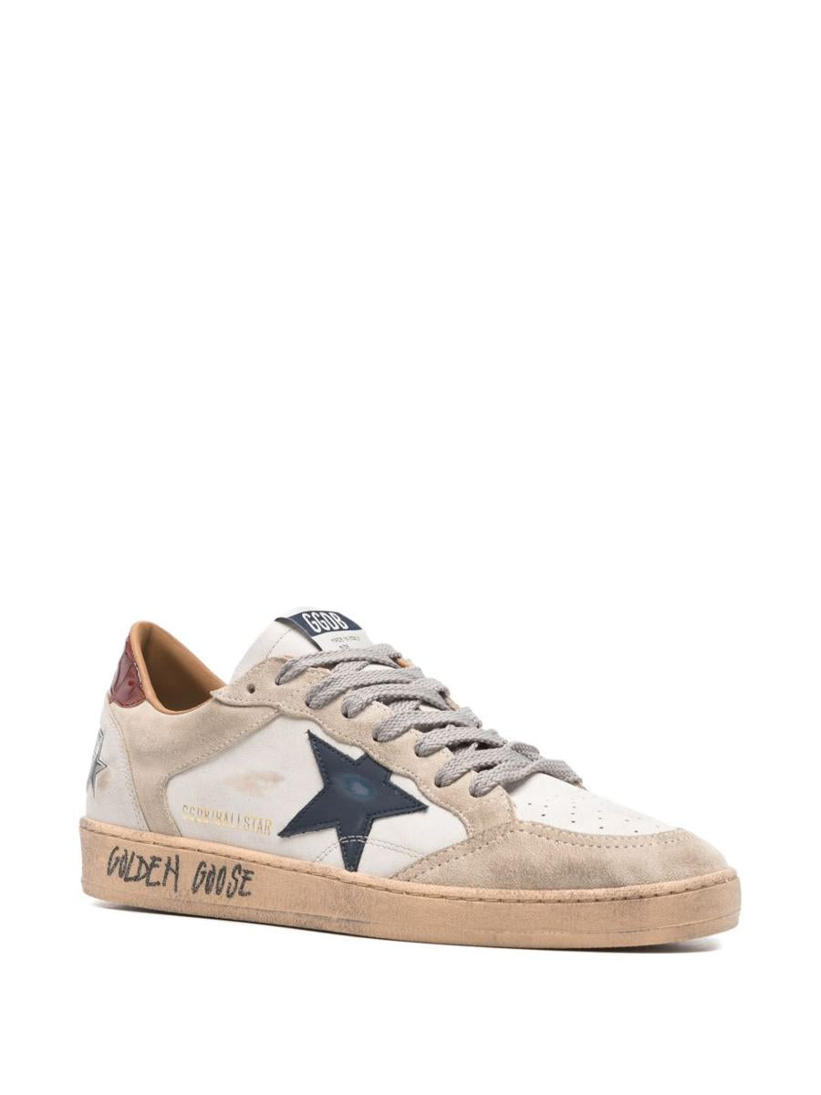 Golden Goose Ball Star Leather Sneakers