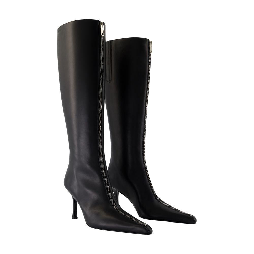 Alexander Wang Vera 85Mm Knee High Zip Boots
