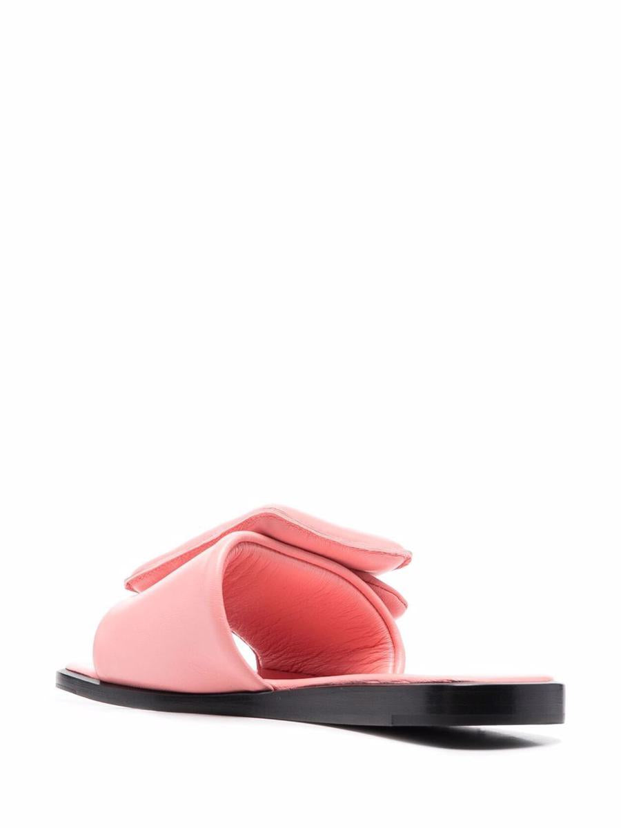 Boyy Puffy Leather Sandals