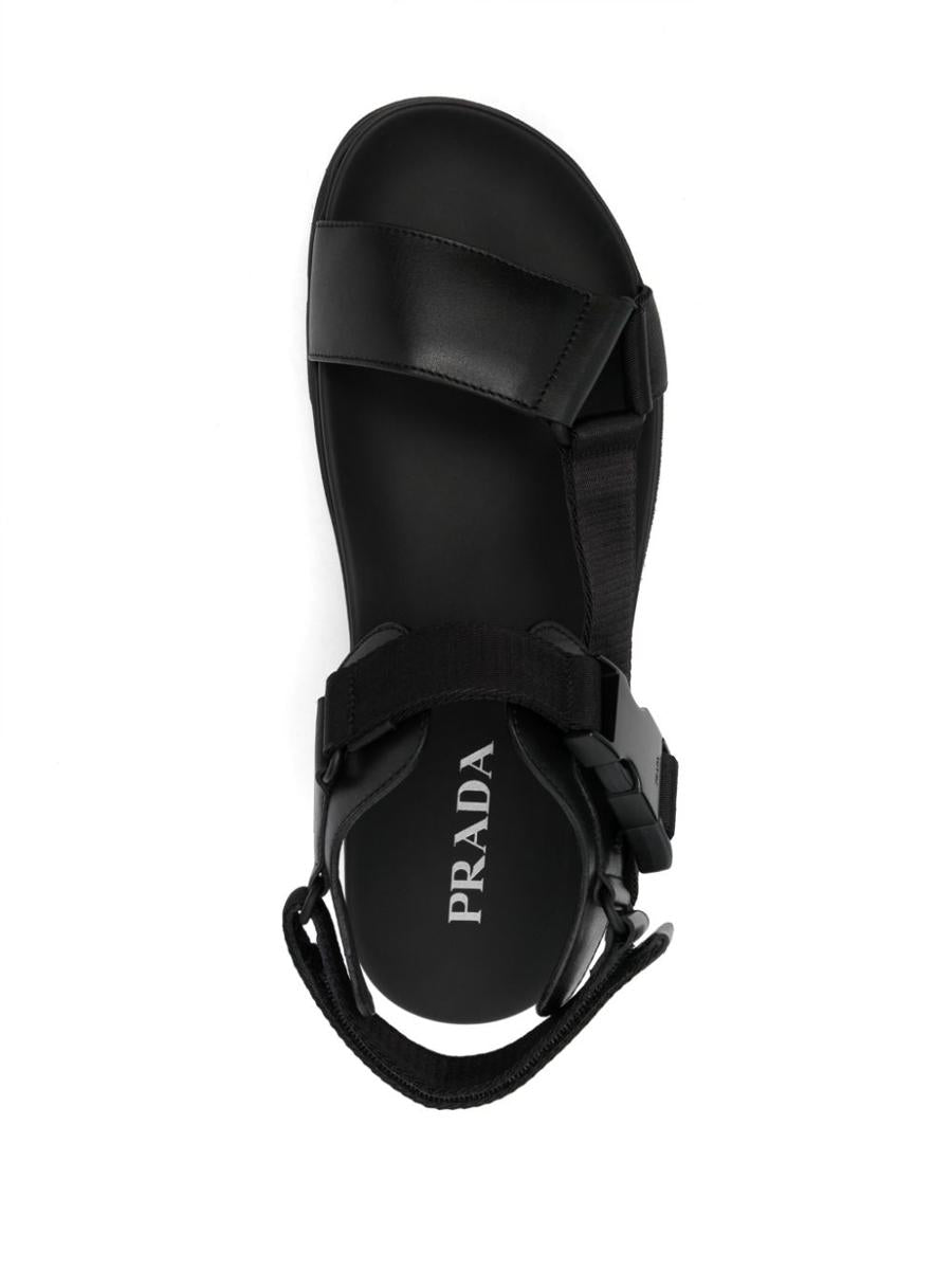 Prada Buckle-Fastening Open-Toe Sandals
