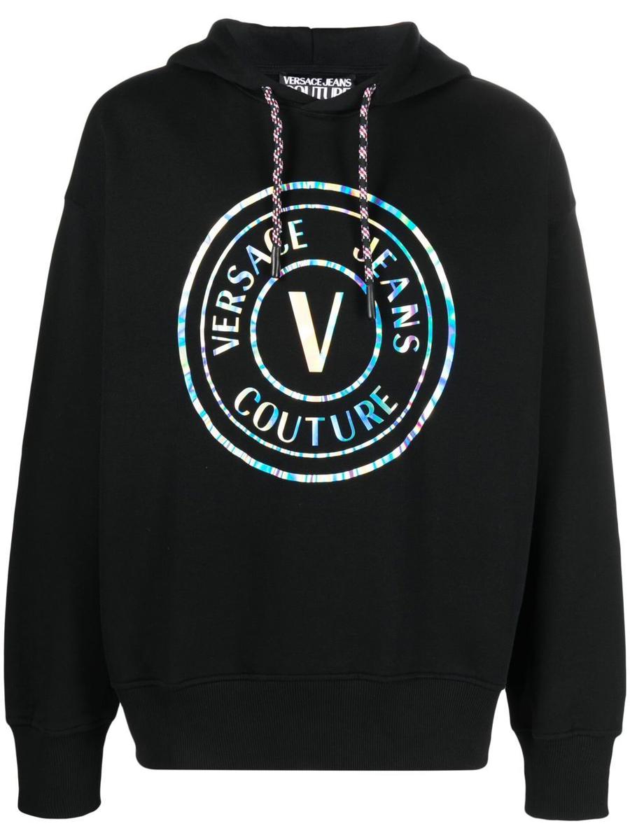 Versace Jeans Couture Vemble Iridescent Sweatshirts Clothing