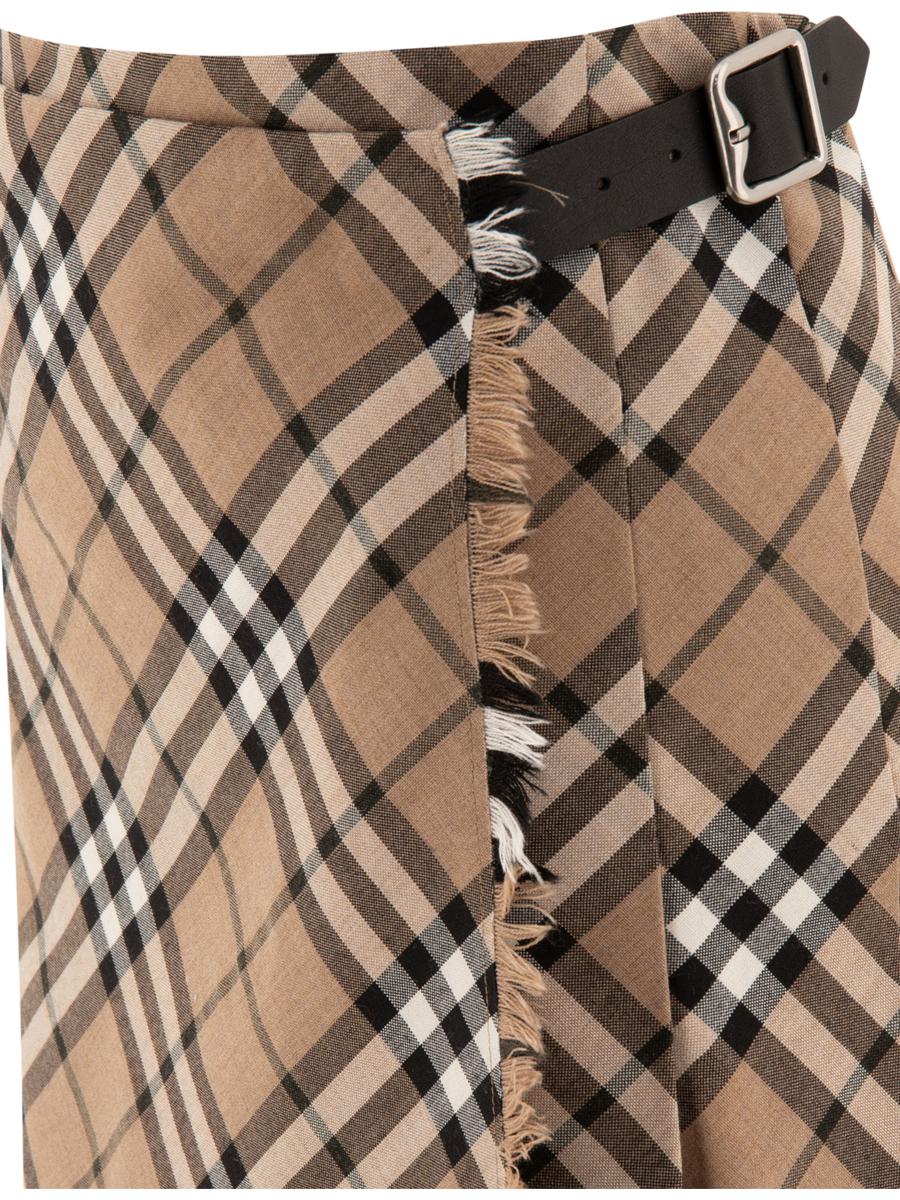 Burberry Check Wool Blend Mini Kilt