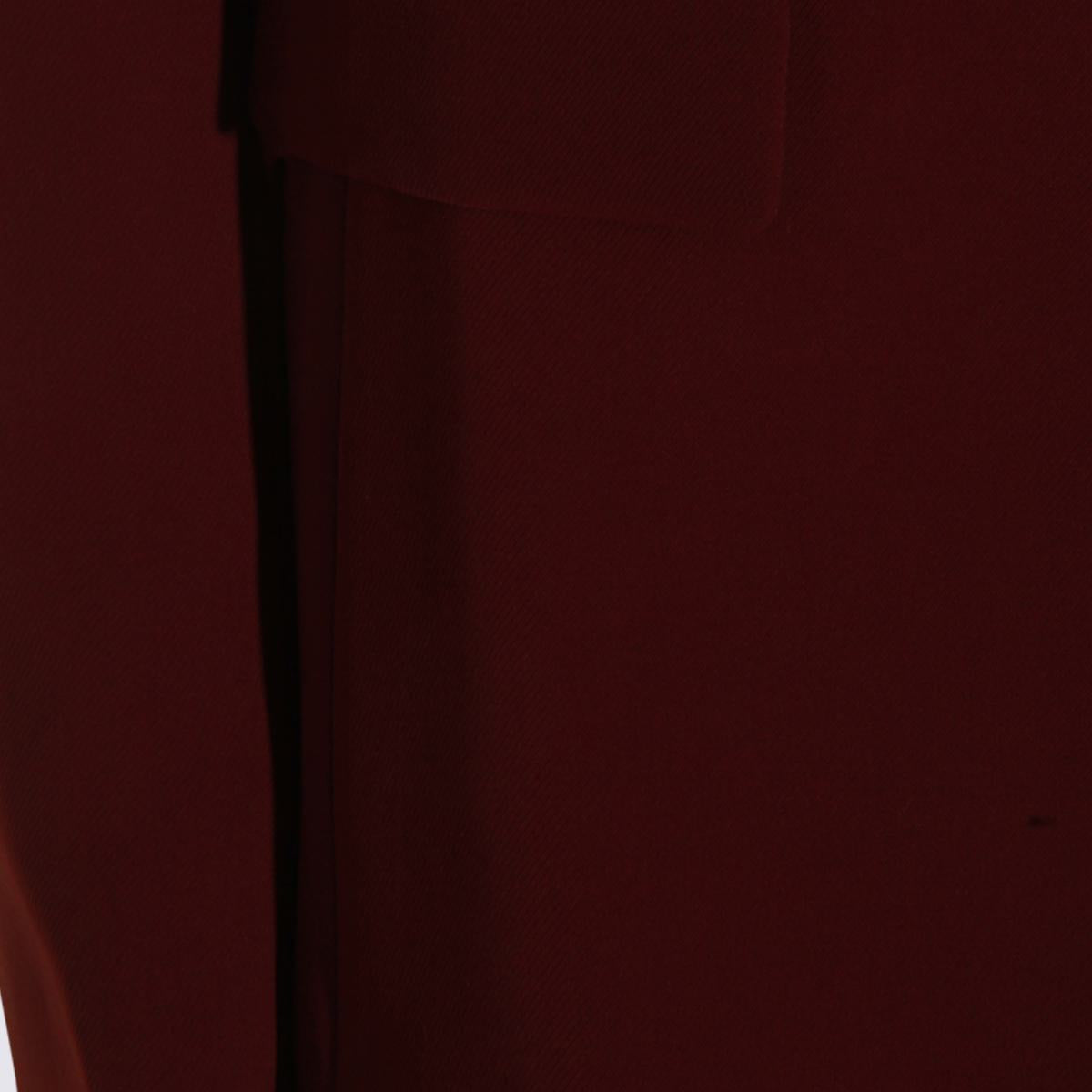 Twinset Dark Red Viscose Blazer
