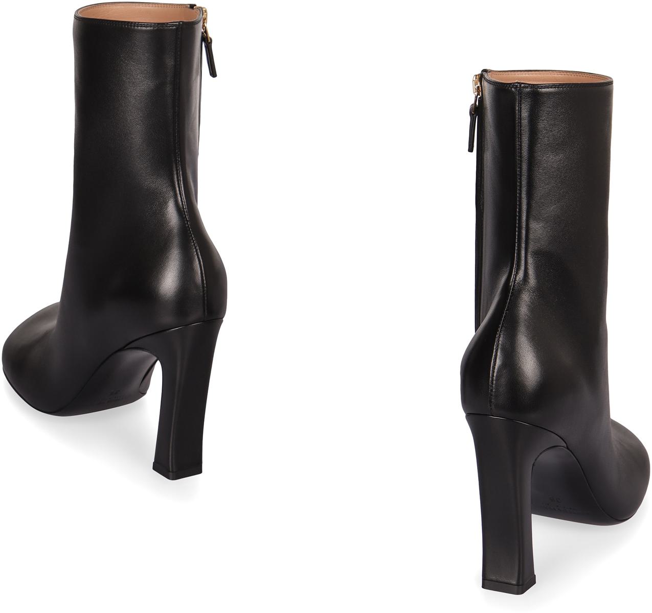 Bottega Veneta Nico Leather Ankle Boots