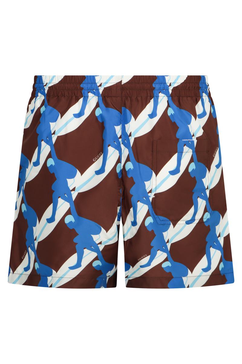 Gucci Printed Swim Shorts
