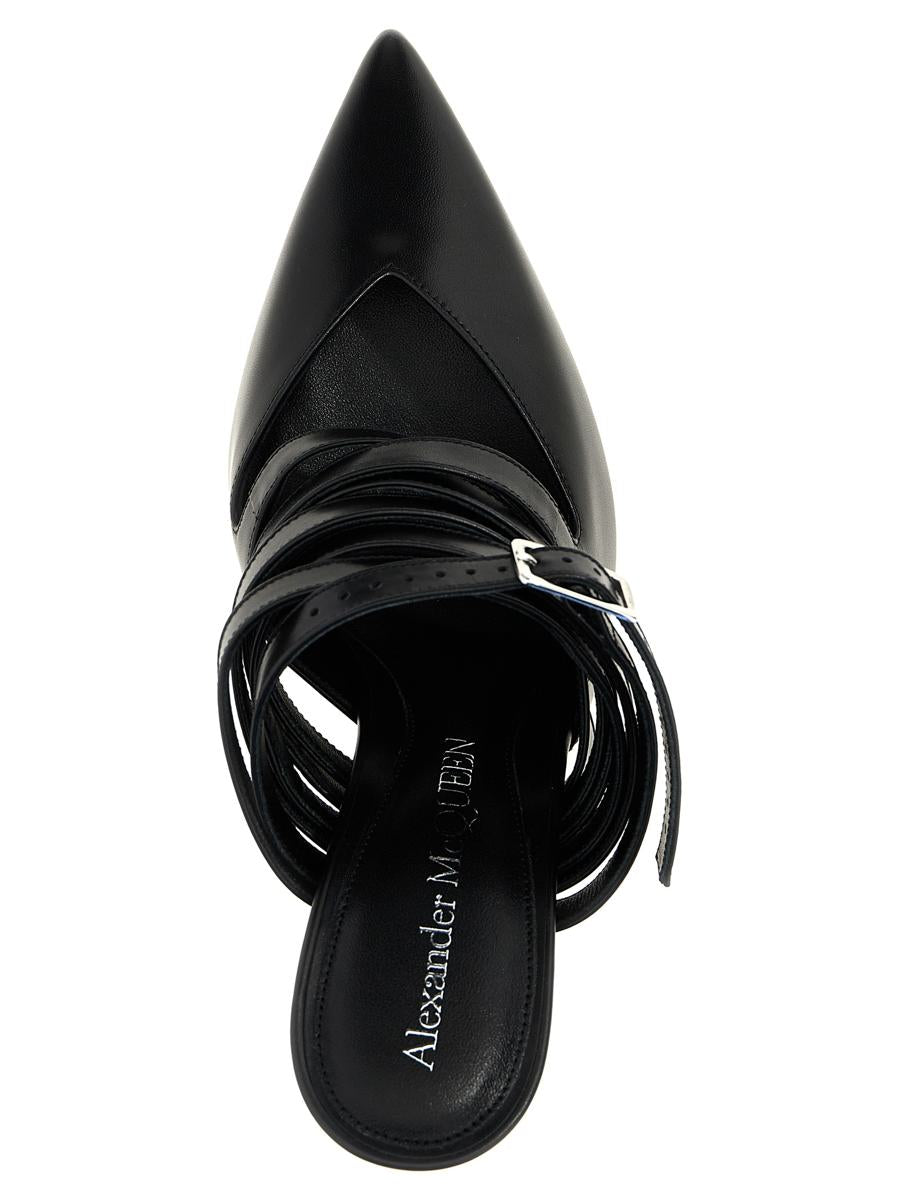 Alexander McQueen Strap Mules