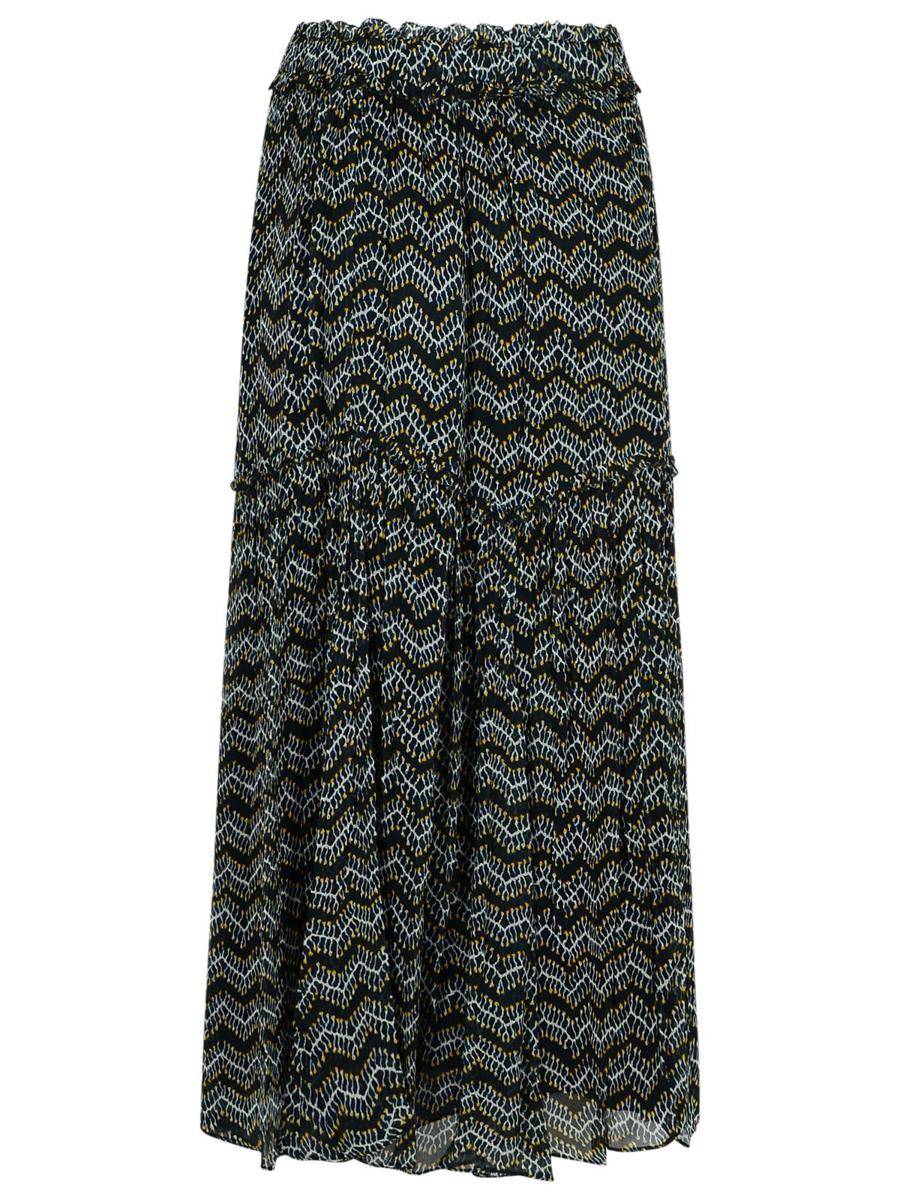 Isabel Marant Étoile 'Veronique' Black Viscose Skirt