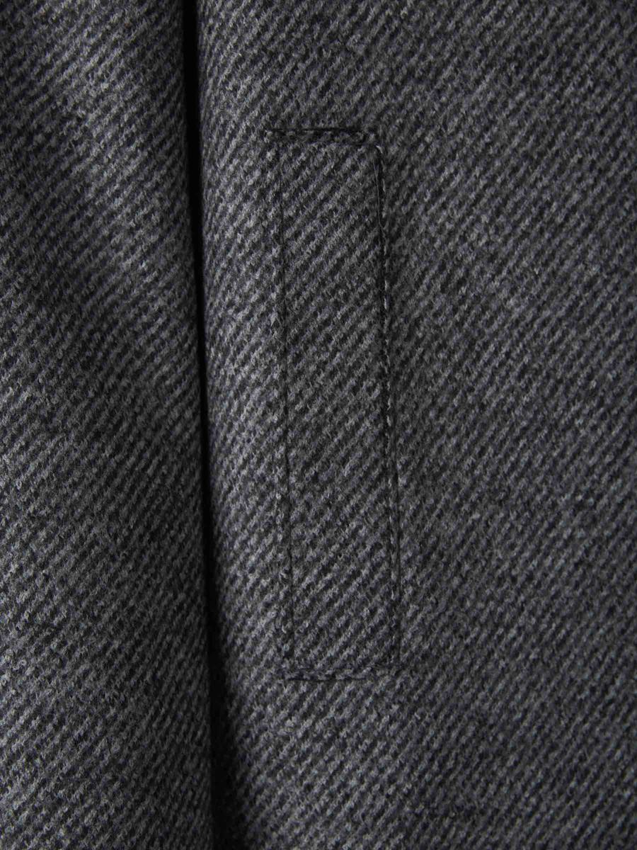 Harris Wharf London Herringbone Boxy Coat