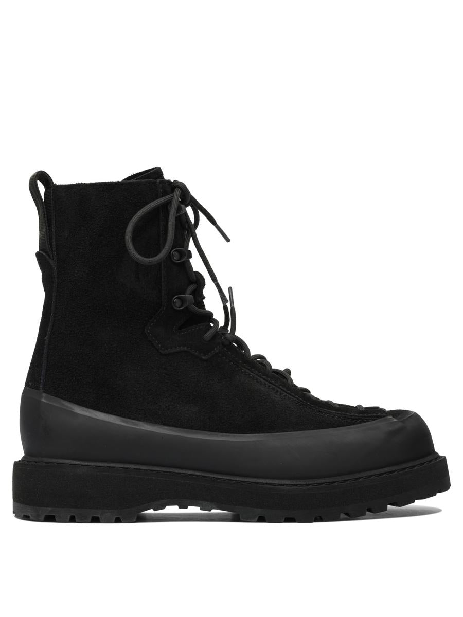 Stone Island Leather Ankle Boots