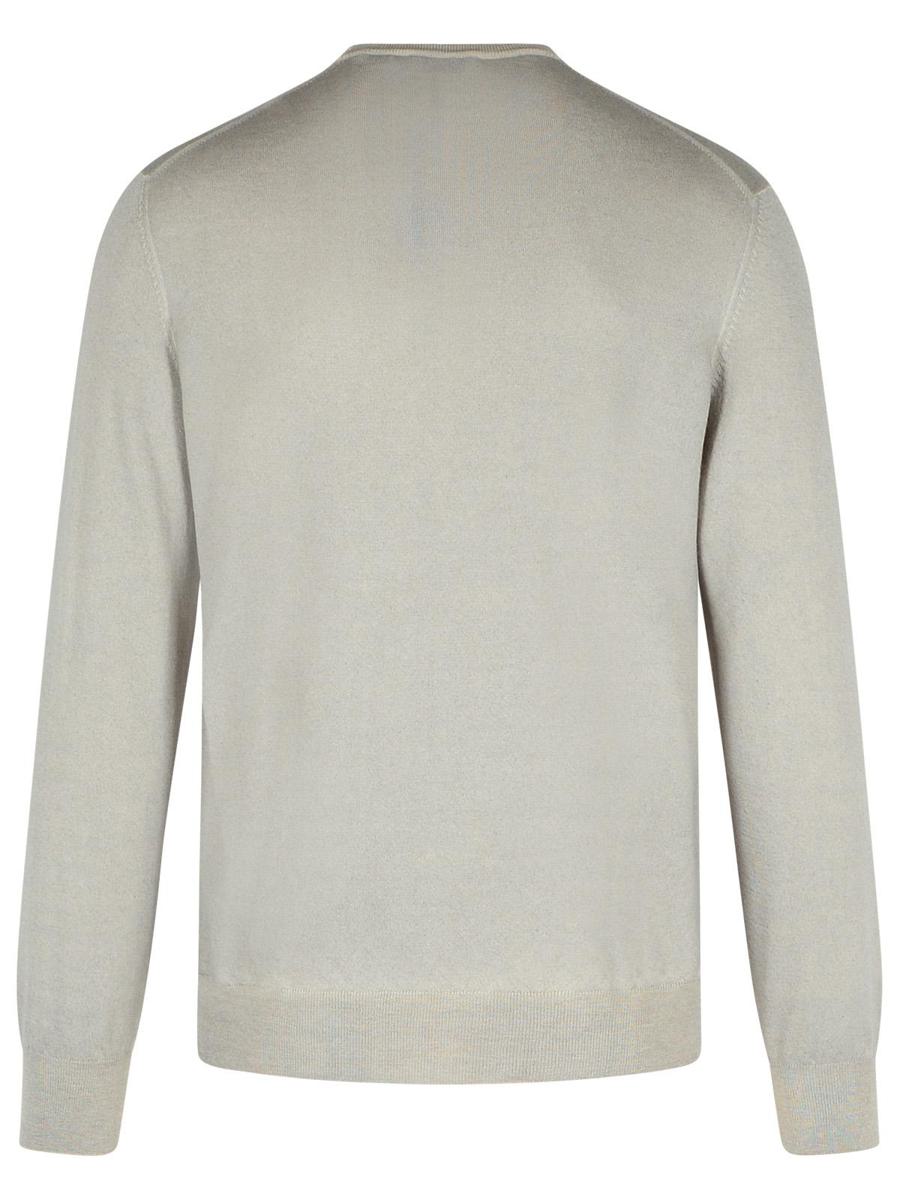 Gran Sasso Grey Cashmere Wool Sweater