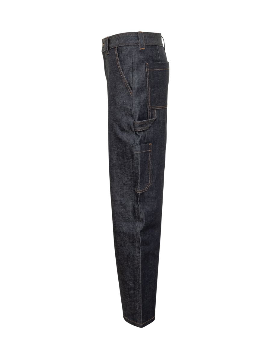 A.P.C. A.P.C. Dark Blue Denim Straight Leg Jeans