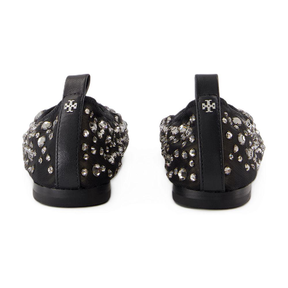 Tory Burch Crystal Ballerinas