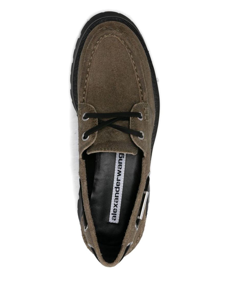 Alexander Wang Brown Platform Loafers