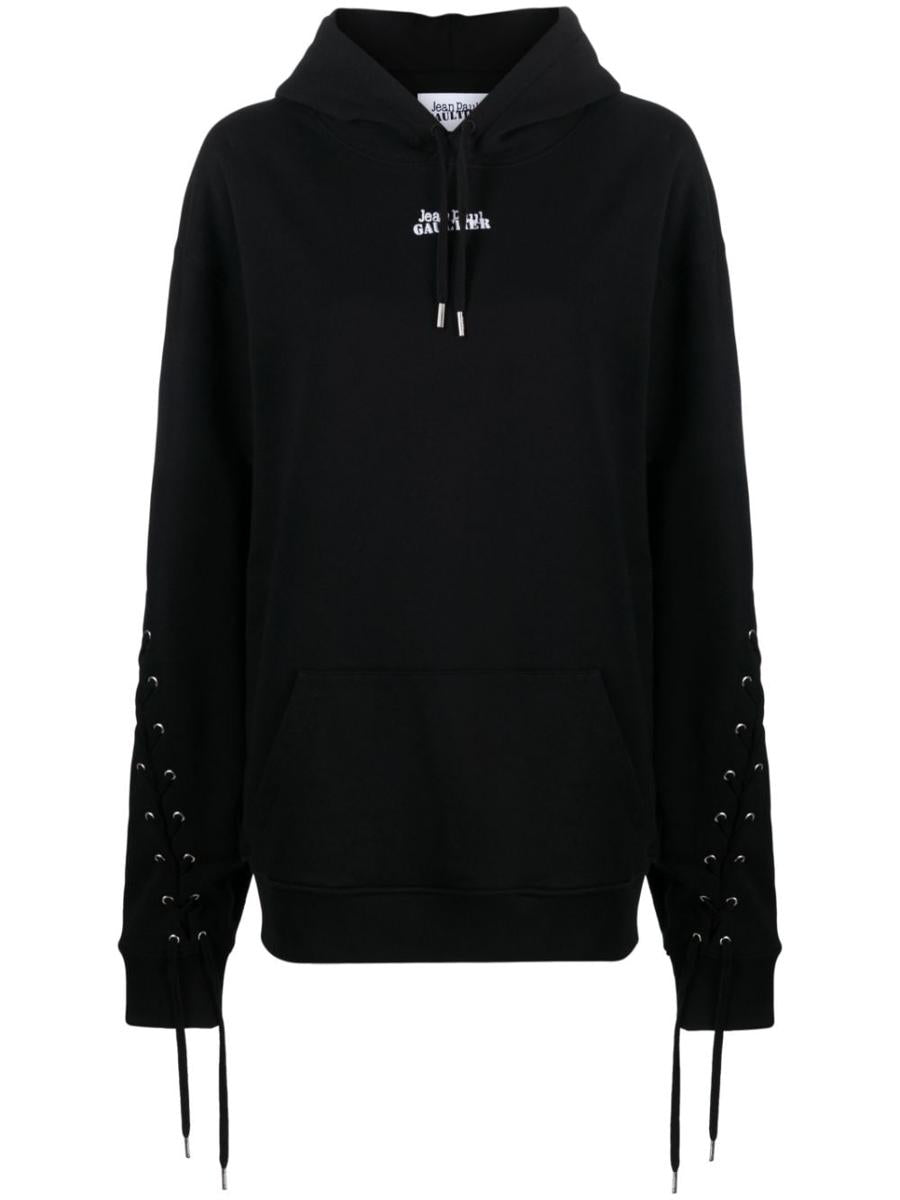 Jean Paul Gaultier Logo Cotton Hoodie