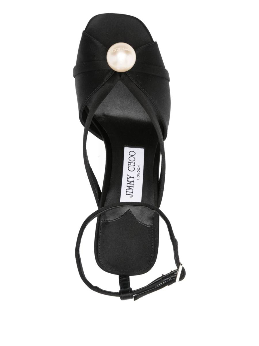 Jimmy Choo Siva 95 Satin Sandals