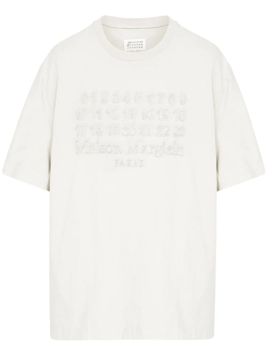 Maison Margiela T-Shirt With Numbers Motif