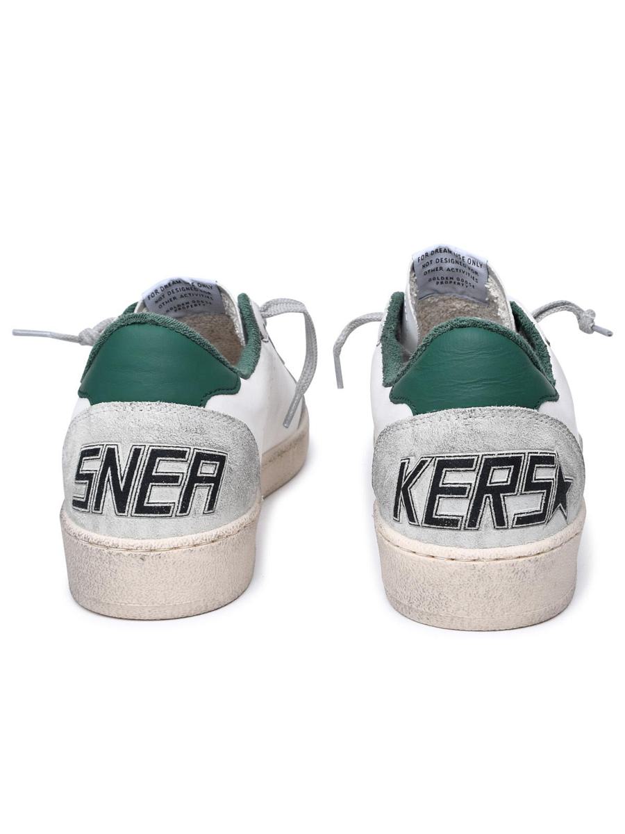 Golden Goose White Leather Sneakers