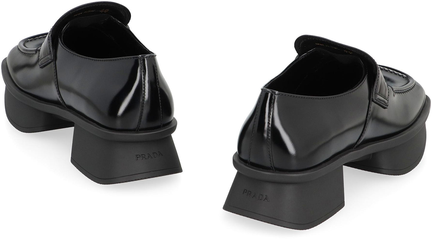 Prada Leather Loafers