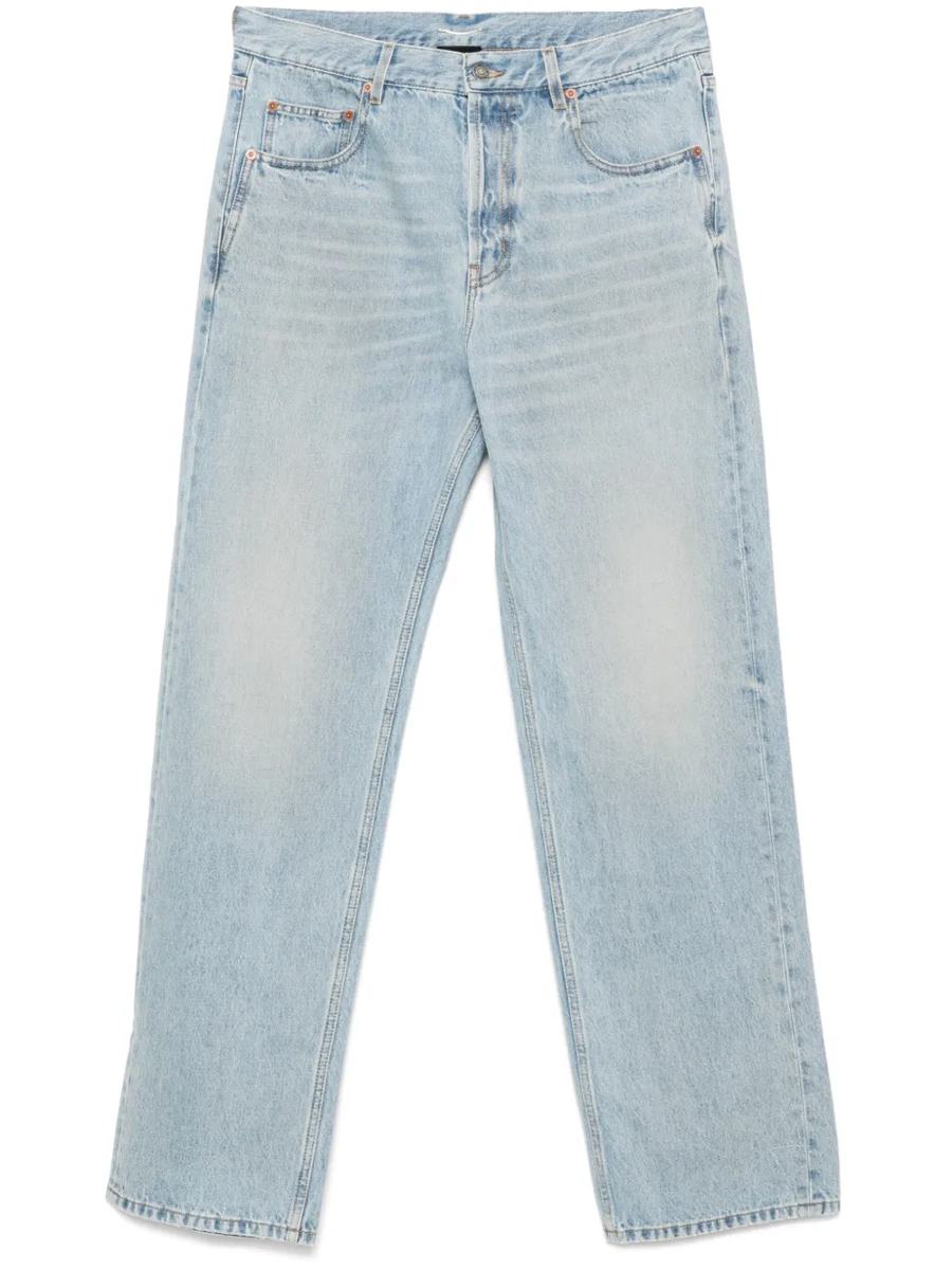 Saint Laurent Mid Straight-Leg Baggy Jeans