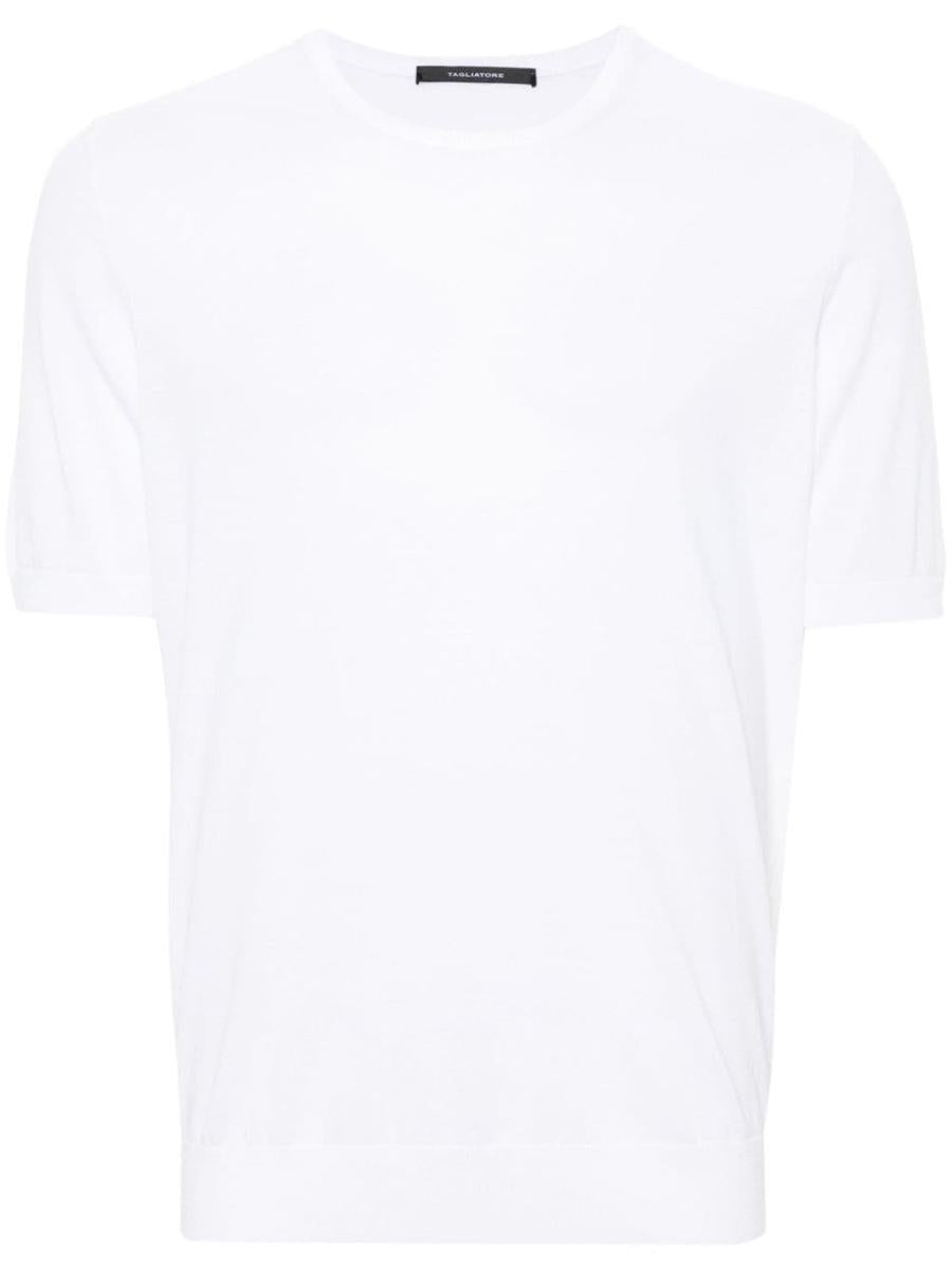 Tagliatore Sweaters White