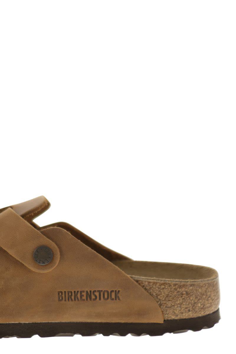 Birkenstock Boston - Oiled Leather Sabot