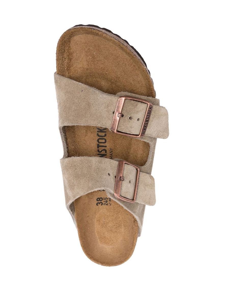 Birkenstock Arizona Suede Leather Sandals