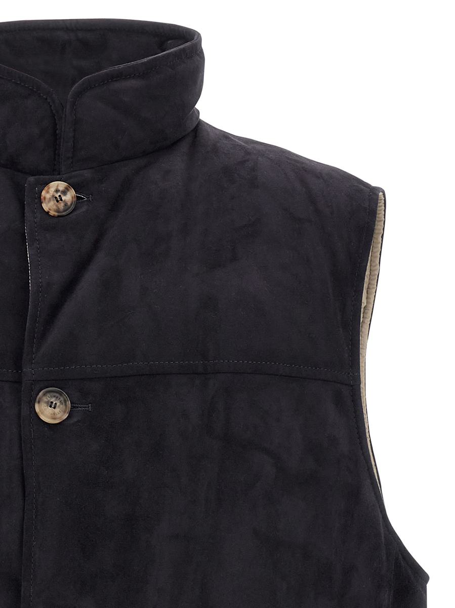 Brunello Cucinelli Suede Vest