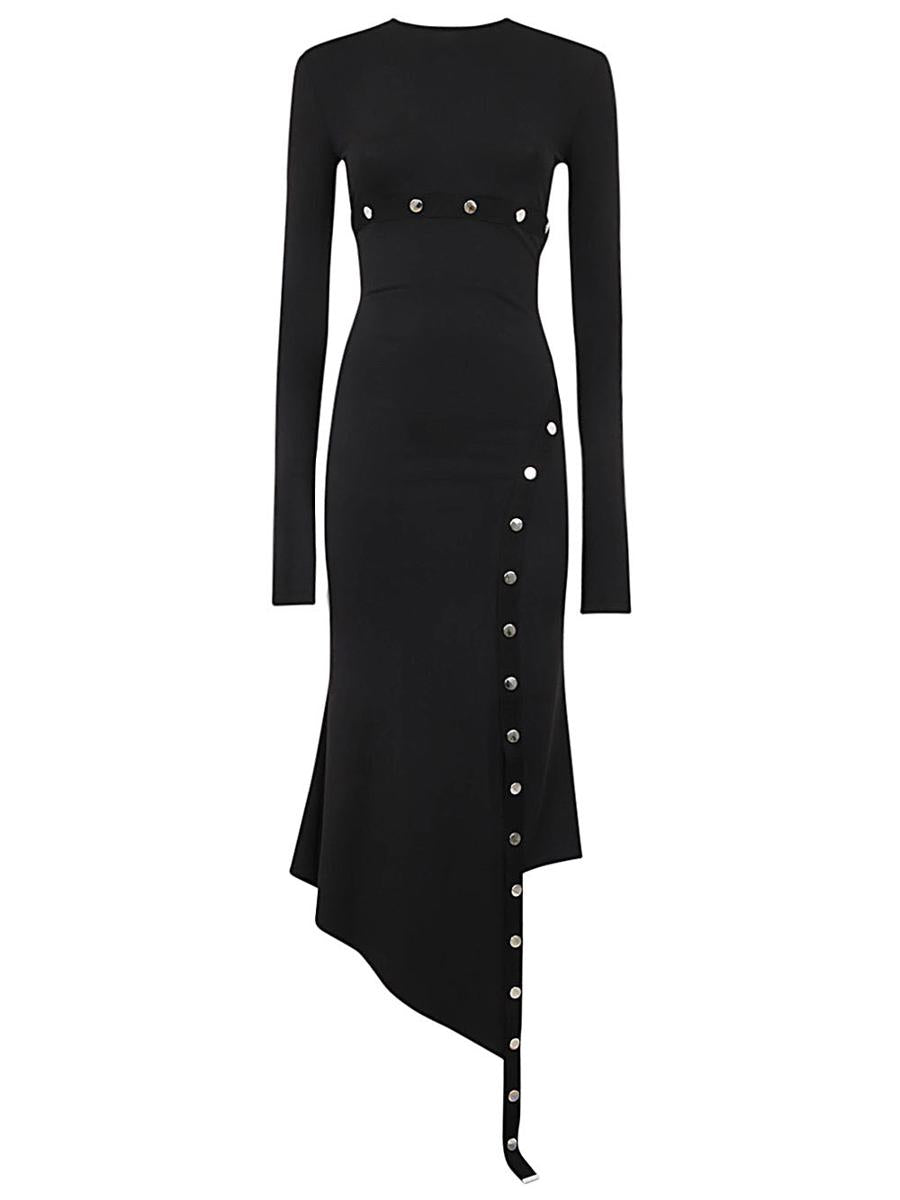 The Attico Longuette Midi Dress Clothing