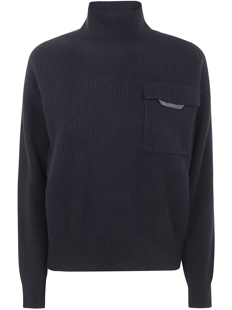 Brunello Cucinelli Cashmere Turtleneck Sweater Clothing