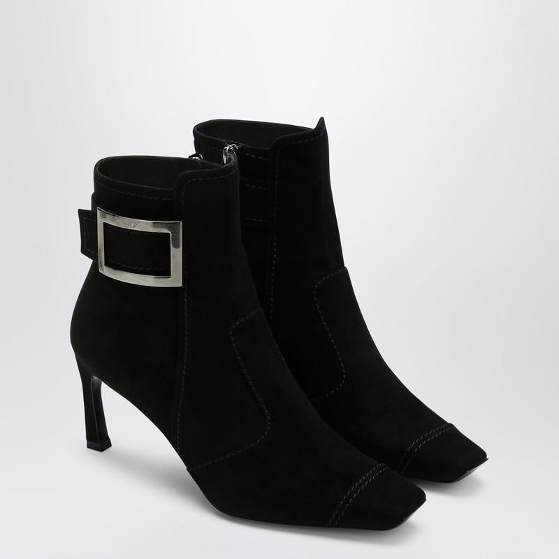 Roger Vivier Trompette Suede Ankle Boot