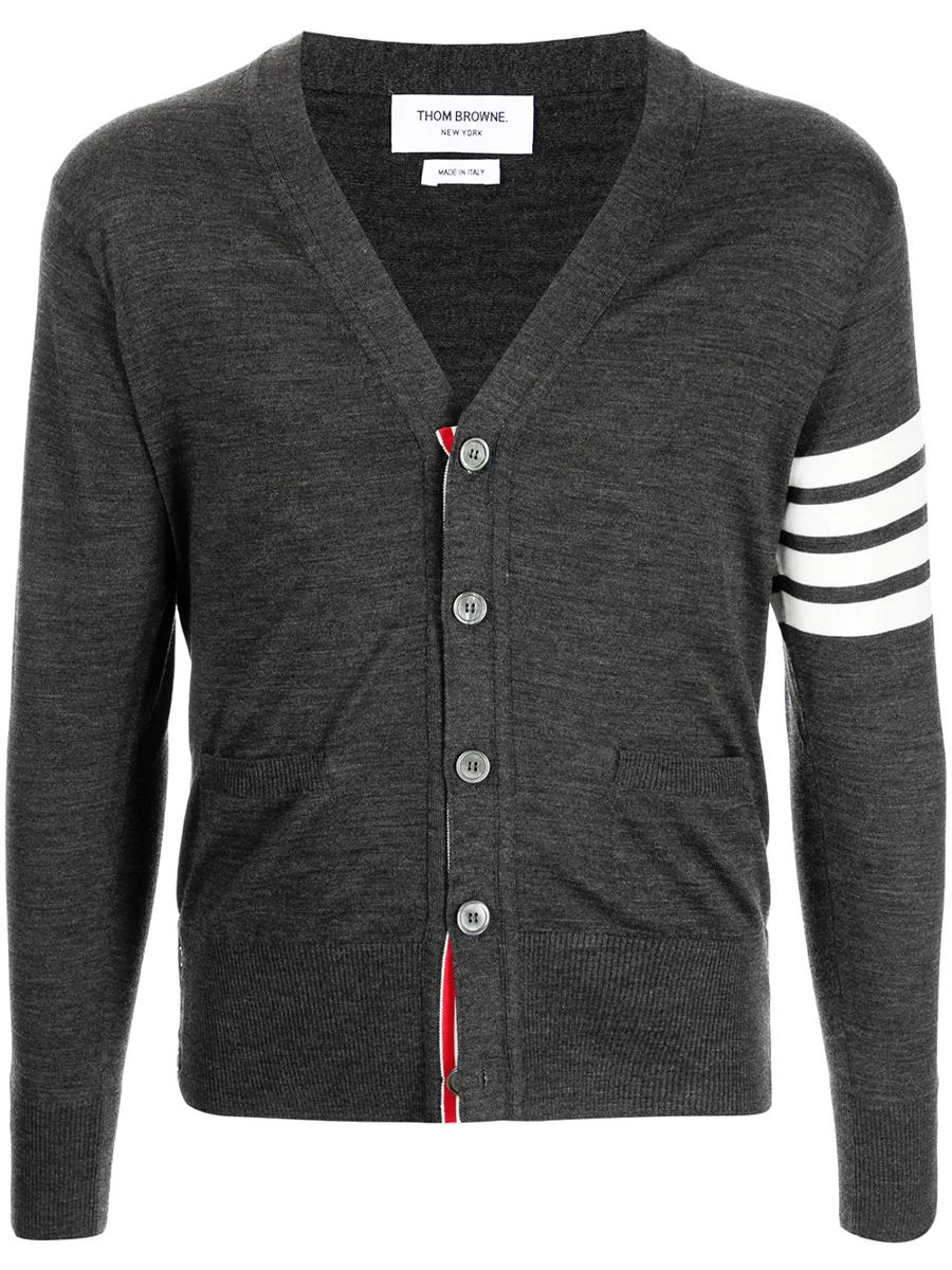 Thom Browne Striped Cardigan